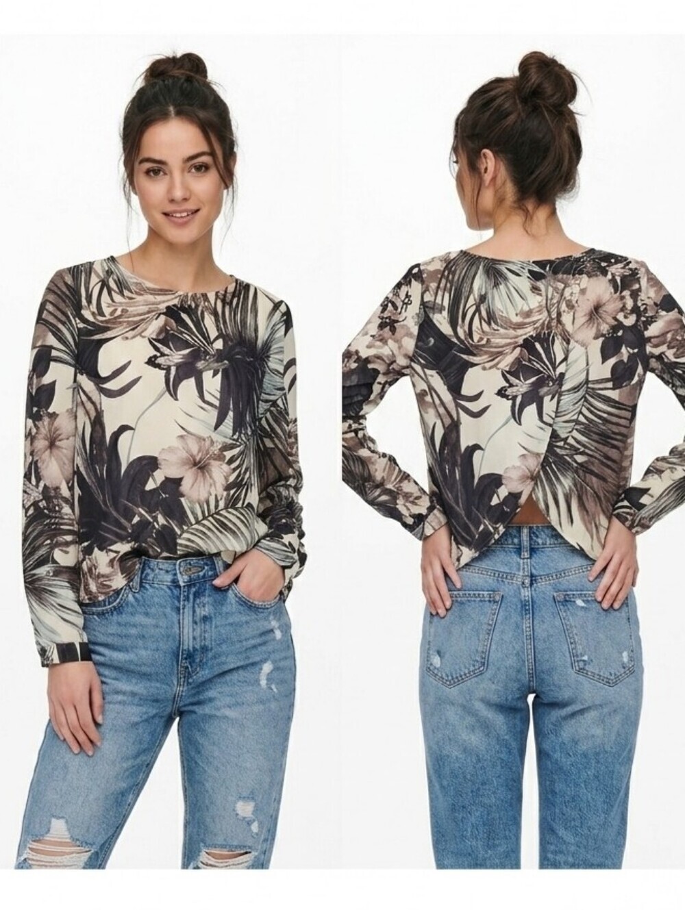 Only open back Blouse